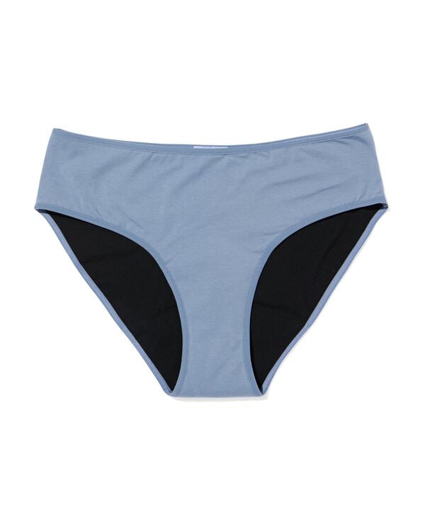 hipster &eacute;tanche coton pour fuites urinaires l&eacute;g&egrave;res bleu moyen bleu moyen - 19680677MIDBLUE - HEMA