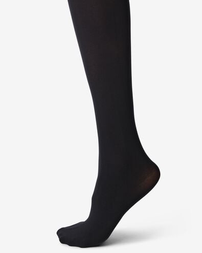 collants femme 100 deniers coton noir noir - 4072120BLACK - HEMA