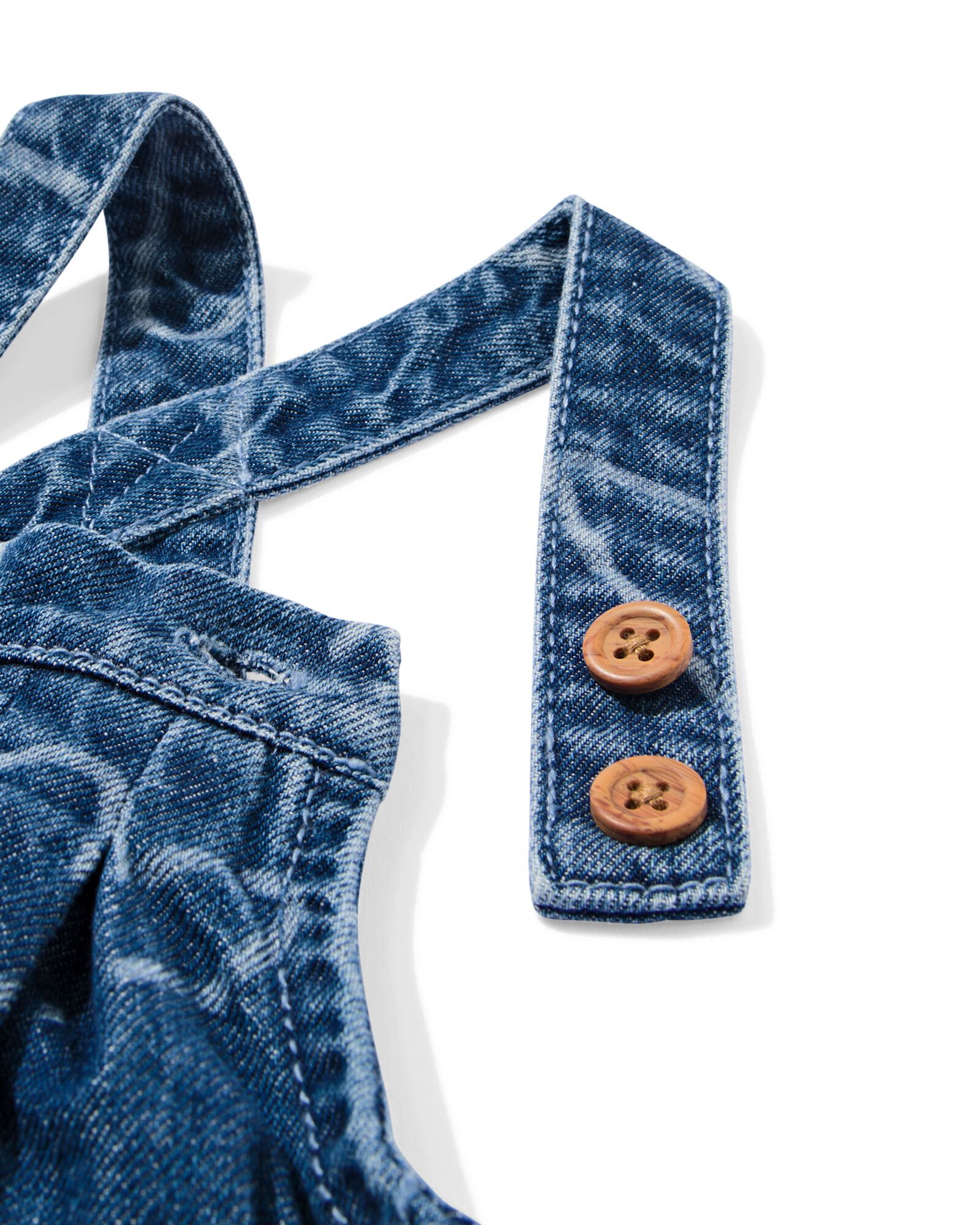 robe b&eacute;b&eacute; jean c&oelig;urs denim - 33027470DENIM - HEMA