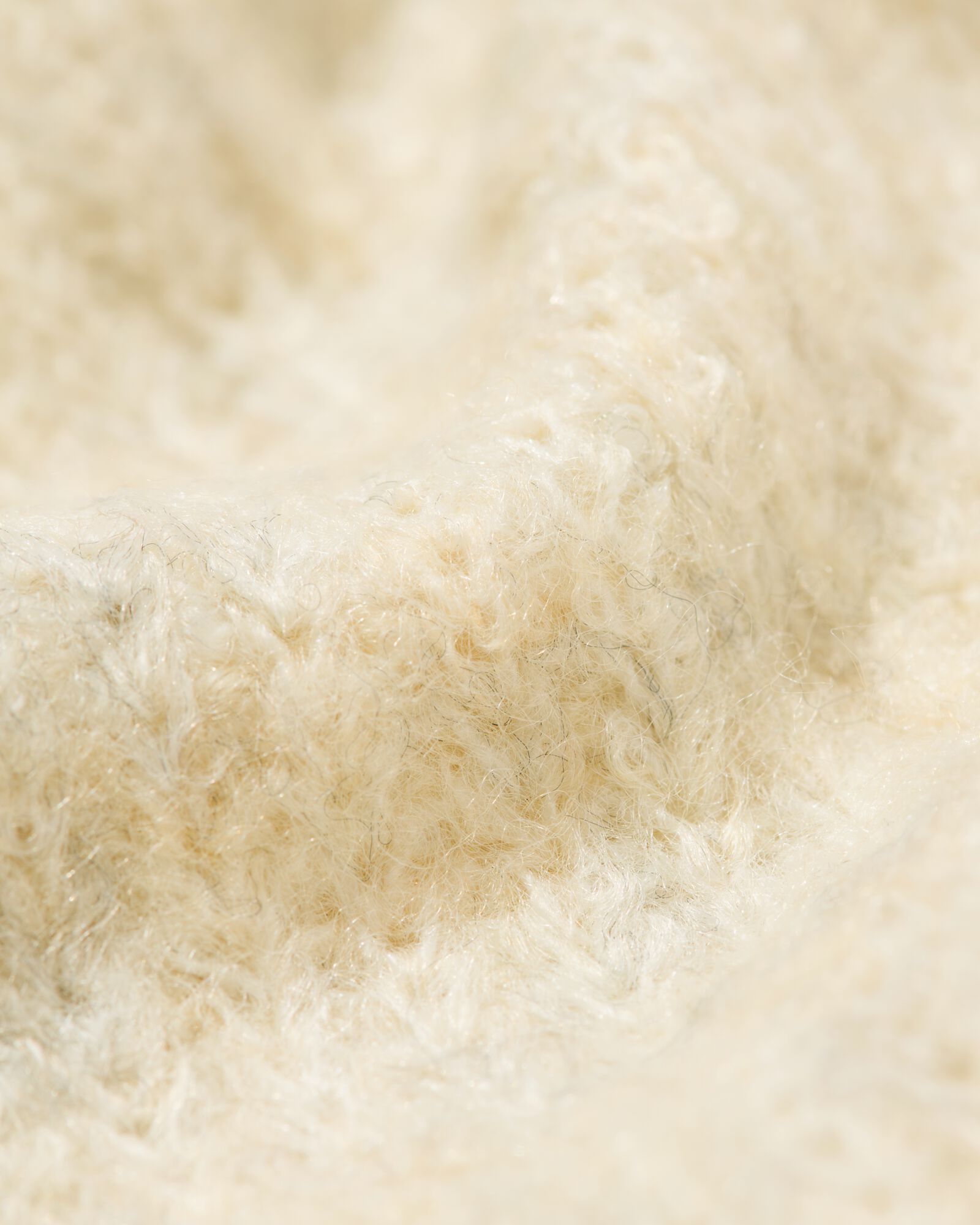 damestrui Grace fijngebreid gebroken wit gebroken wit - 36207080OFFWHITE - HEMA