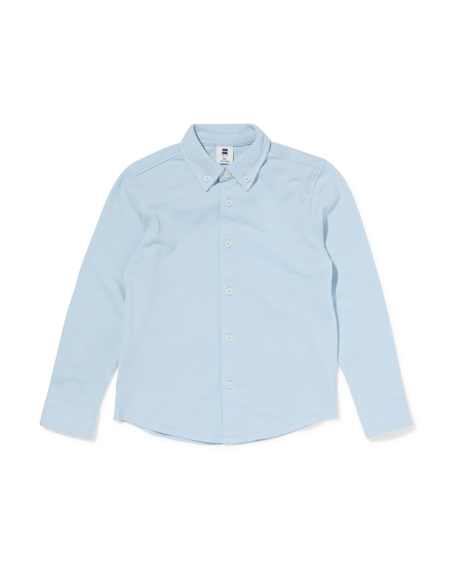 chemise enfant  bleu clair - 30706301LIGHTBLUE - HEMA