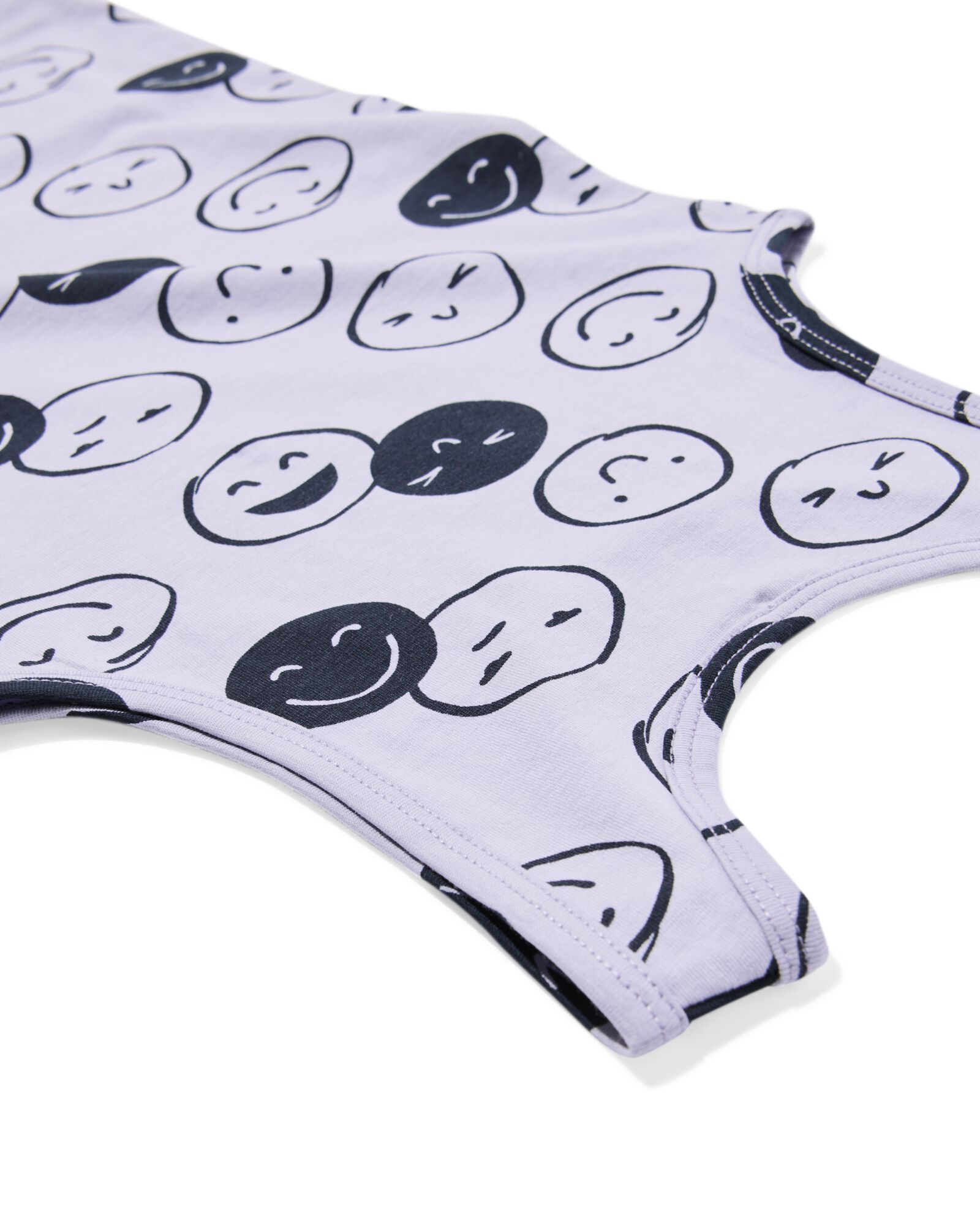 Kinder-Tops Gesichter &ndash; 2 St&uuml;ck lila - 19250370LILAC - HEMA