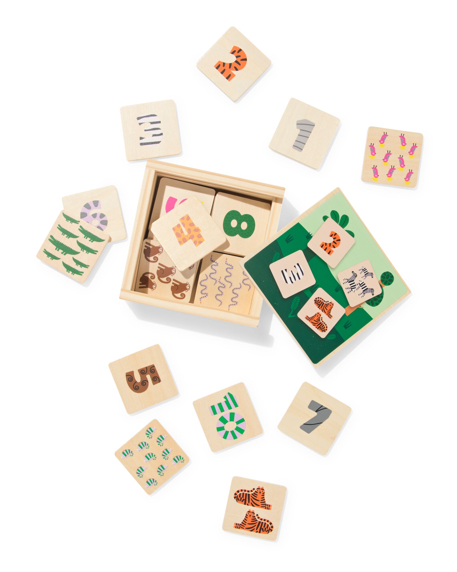 cijfers en figuren 1-10 hout - 15130476 - HEMA