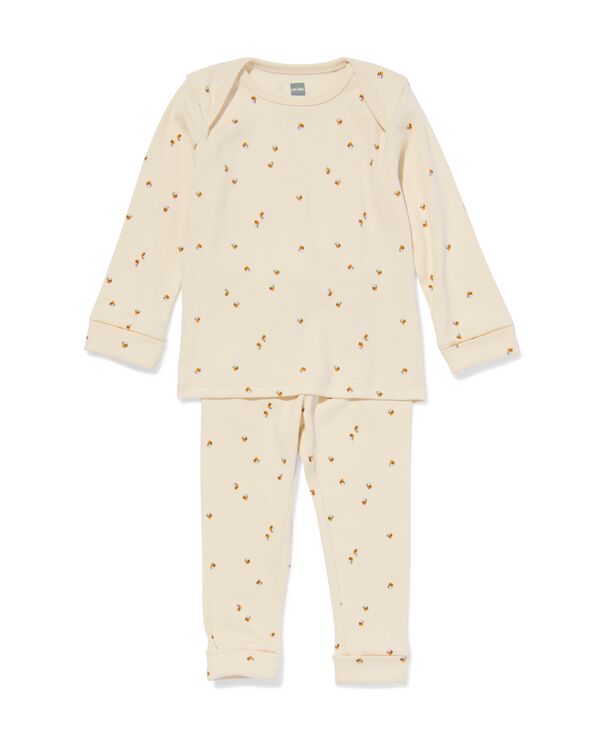 pyjama b&eacute;b&eacute; &eacute;volutif abeille blanc cass&eacute; blanc cass&eacute; - 33367740OFFWHITE - HEMA