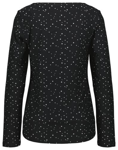 pyjama femme étoiles noir - 1000024429 - HEMA