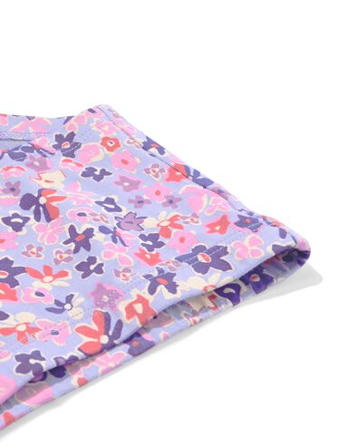 kinderboxers stretch katoen bloemen - 3 stuks roze roze - 19300540PINK - HEMA
