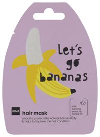 masque pour cheveux banane - 20 g - 11000050 - HEMA
