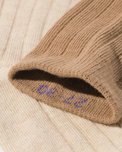 Kinders&ouml;ckchen gerippt &ndash; 5 Paar mehrfarben mehrfarben - 4311100MULTICOLOUR - HEMA