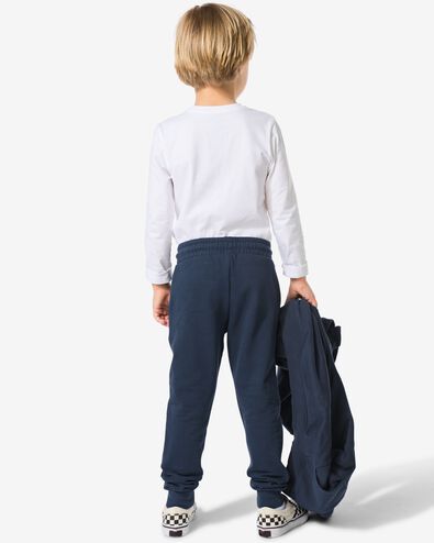 kinder sweatbroek donkerblauw donkerblauw - 30747054DARKBLUE - HEMA