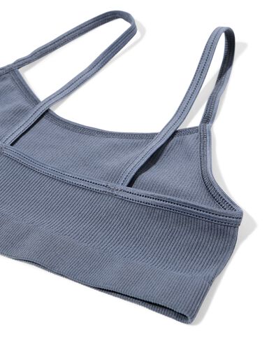 Kindershirts gerippt nahtlos &ndash; 2 St&uuml;ck limettengr&uuml;n 122/128 - 19307371 - HEMA