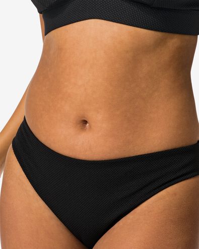 dames bikinibroekje middelhoge taille zwart zwart - 1000030441 - HEMA