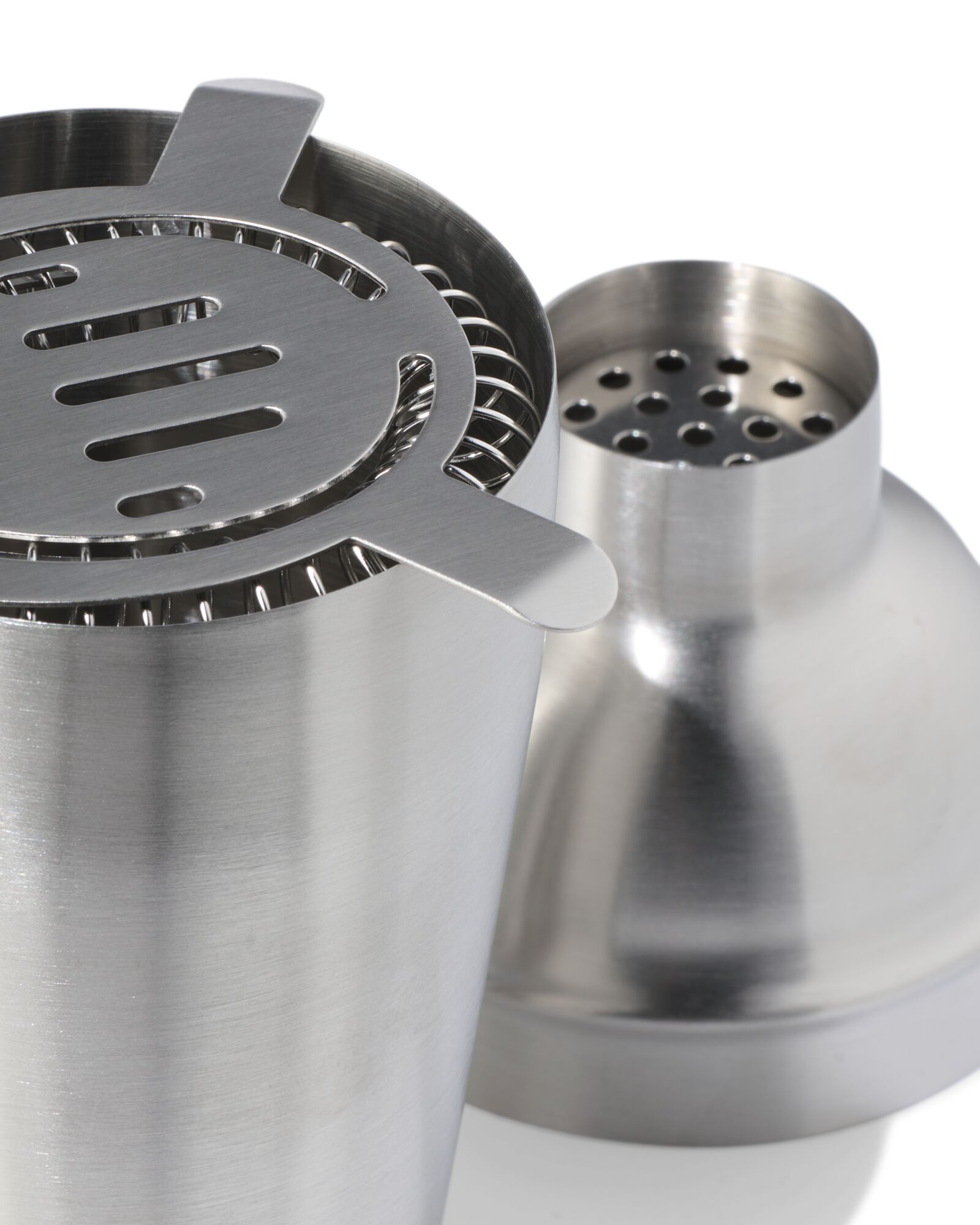 cocktailshaker set 500ml rvs - 41822200 - HEMA