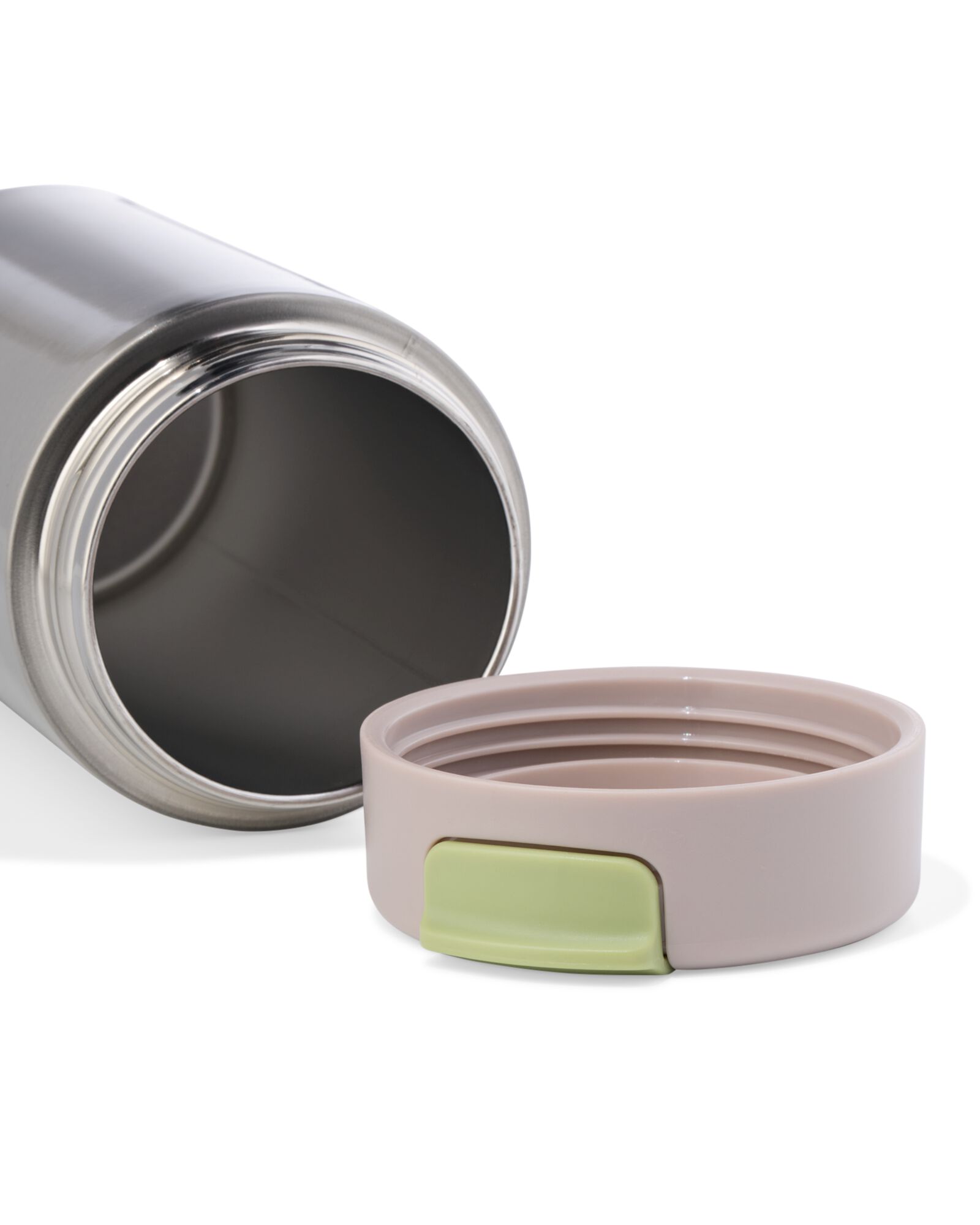 tasse &agrave; caf&eacute; &agrave; emporter 450 ml acier inoxydable m&eacute;tallis&eacute; - 80650272 - HEMA