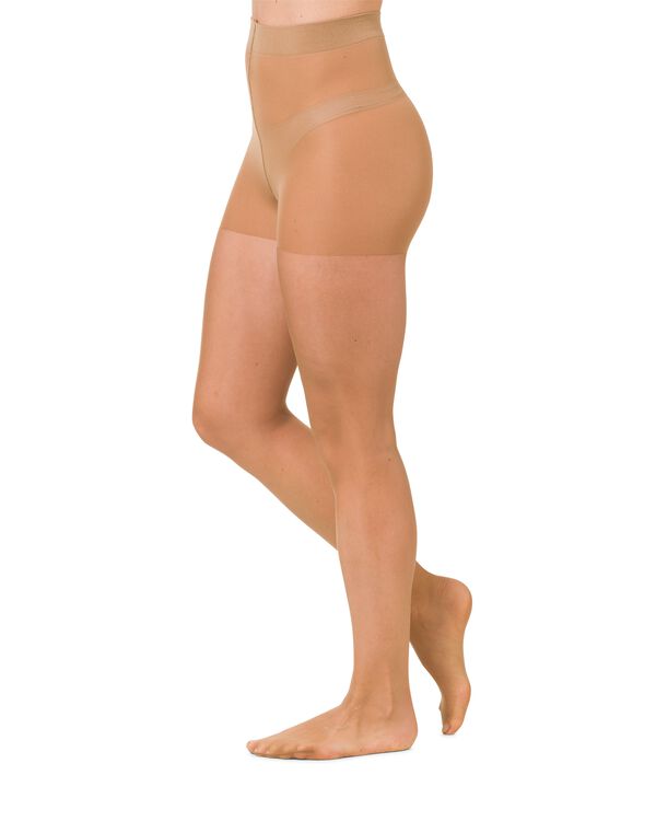 panty ladder resist 20denier naturel beige beige - 4070020BEIGE - HEMA