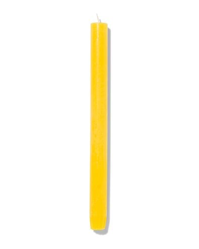 bougie d&rsquo;int&eacute;rieur rustique 27x2.2 jaune clair jaune clair 2.2 x 27 - 13502797 - HEMA