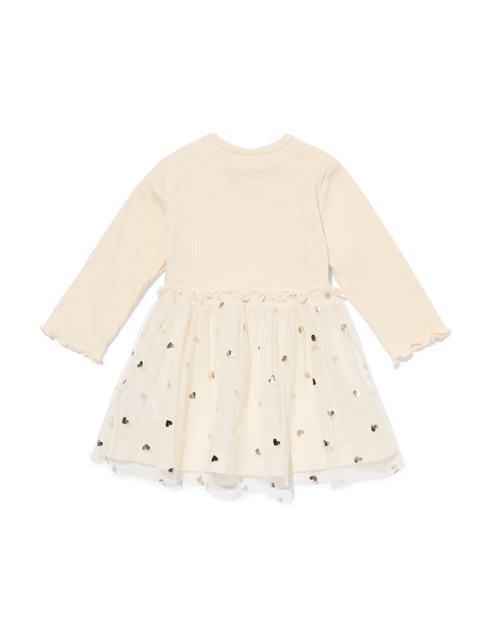 robe b&eacute;b&eacute; c&oelig;urs blanc cass&eacute; blanc cass&eacute; - 33045770OFFWHITE - HEMA
