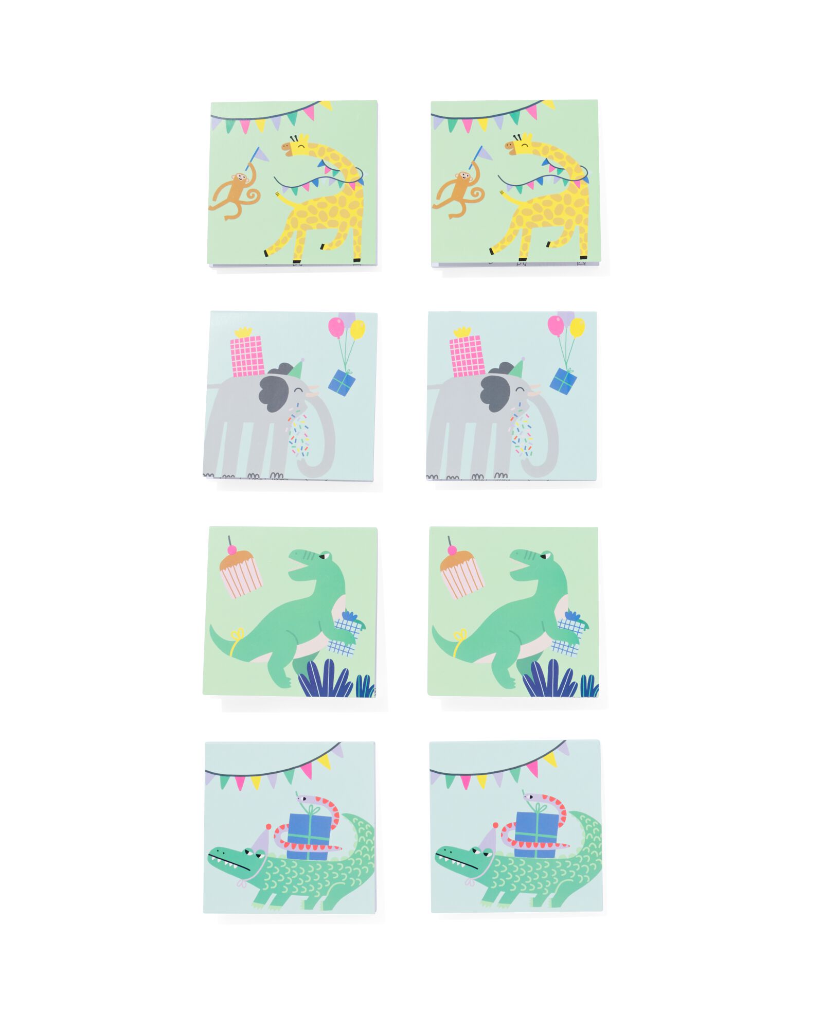 uitdeelcadeautje mini kleurboekjes - 8 stuks - 14250121 - HEMA