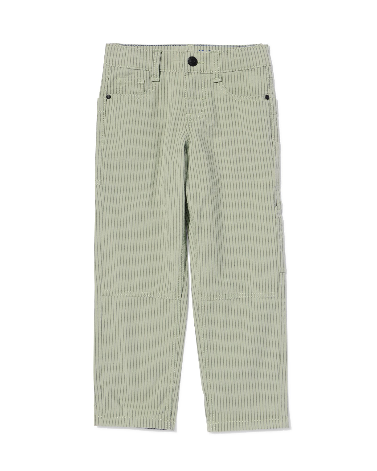 pantalon enfant ray&eacute; vert - 30785538GREEN - HEMA