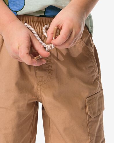 pantalon cargo enfant marron - 30710203BROWN - HEMA