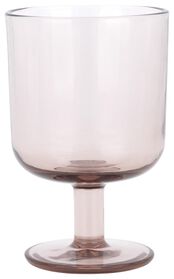 verre à vin Bergen rose 250 ml - 9401085 - HEMA