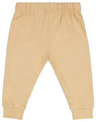 pantalon sweat bébé sable - 1000028208 - HEMA