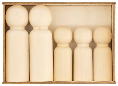 poup&eacute;es en bois - 15900063 - HEMA