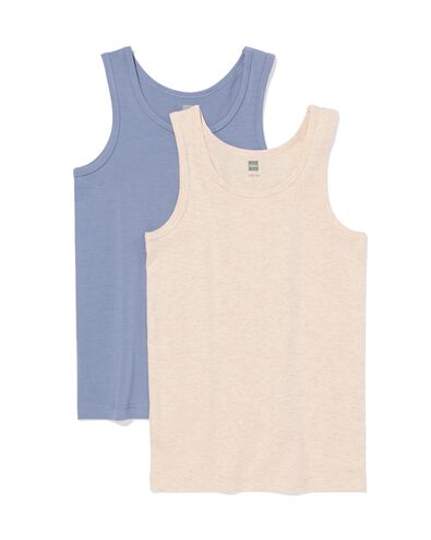 kinderhemden zee - 2 stuks blauw - 19201540BLUE - HEMA