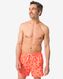 maillot de bain homme oranges corail S - 22190081 - HEMA