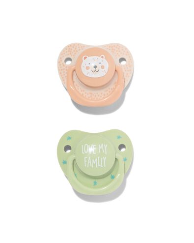 Schnuller, flach, B&auml;r, 6 M+ - 33508450 - HEMA