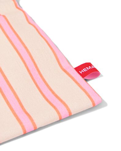 eizoek tasjes 16.5x20cm strepen - 2 stuks - 25800122 - HEMA