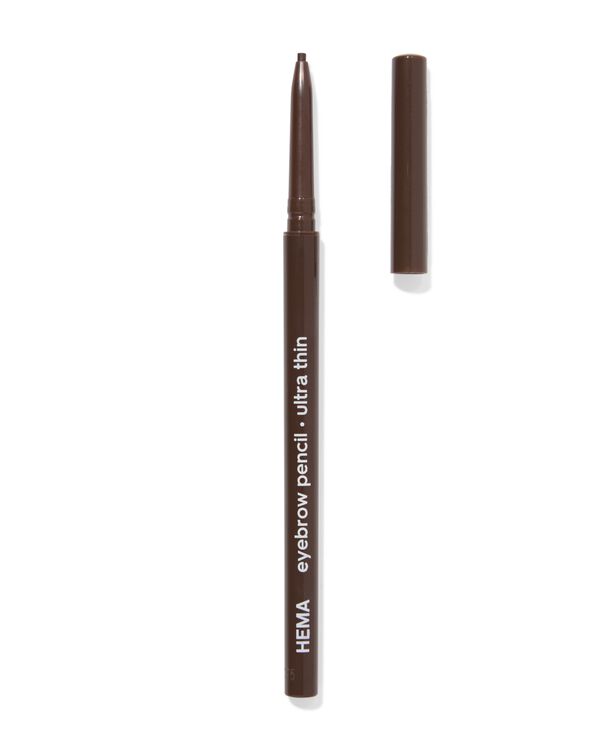 crayon sourcils extra fin marron fonc&eacute; - 11214123 - HEMA