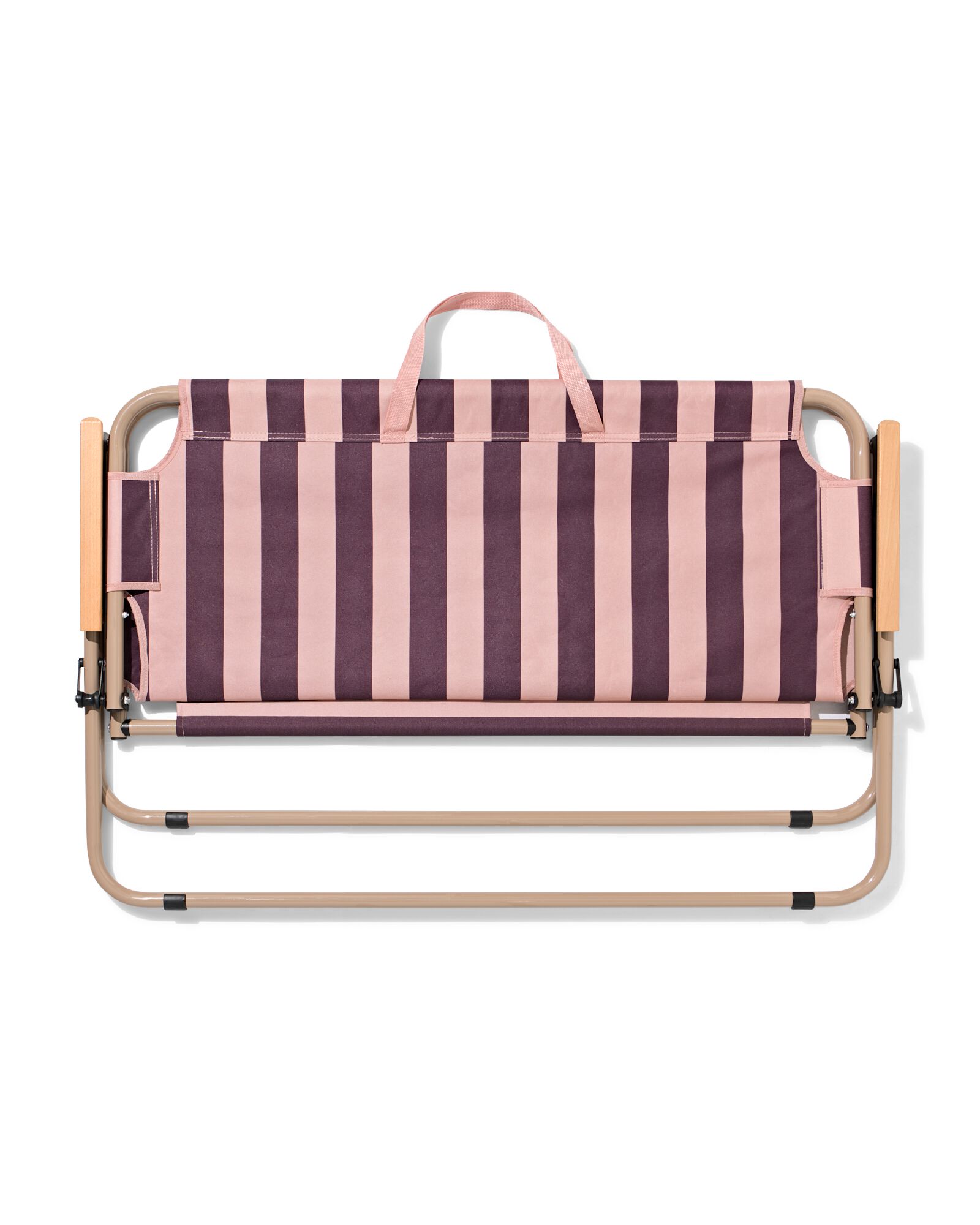 banquette pliable 2 places 140x70cm rayures - 41800277 - HEMA