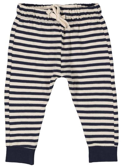 pantalon sweat bébé bleu - 1000014939 - HEMA