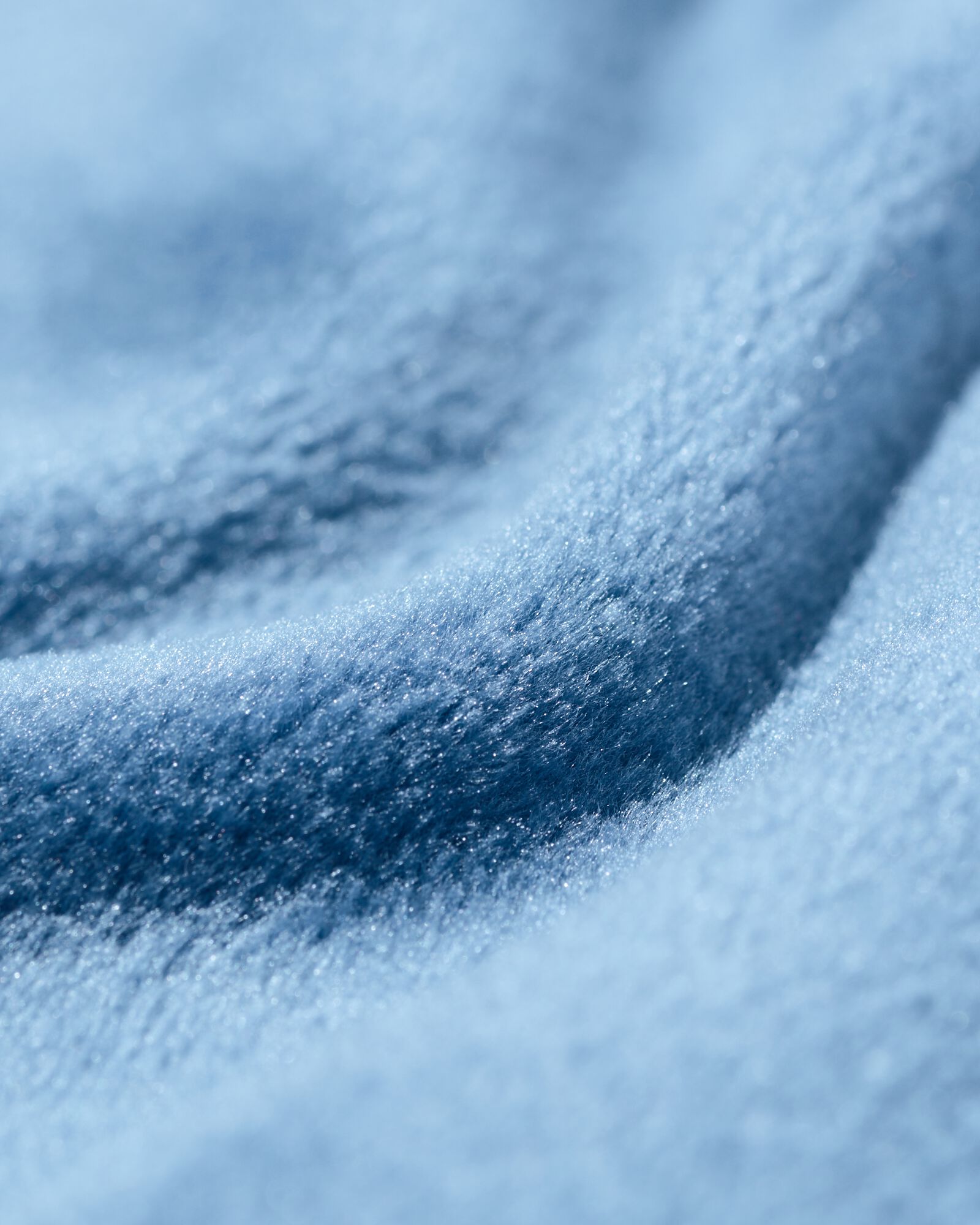 dames loungebroek velours middenblauw - 23401050MIDBLUE - HEMA