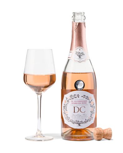 Darling Cellar gedealcoholiseerde sparkling ros&eacute; 0.75L - 17390050 - HEMA