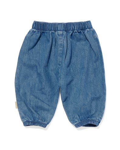 pantalon nouveau-né denim coton denim 62 - 33481413 - HEMA