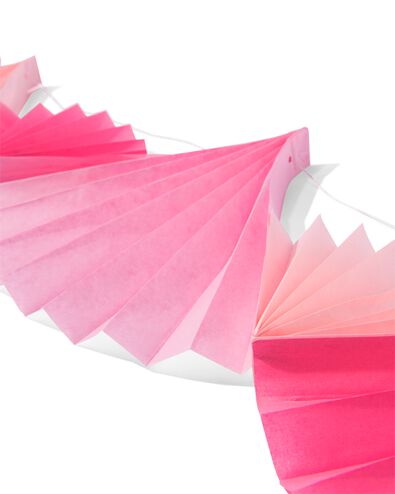 guirlande papier &eacute;ventails 6m - 14250153 - HEMA