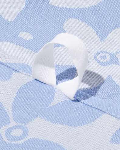 torchon 65 x 65 cm coton fleurs - 5400021 - HEMA