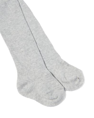 2 collants &eacute;pais b&eacute;b&eacute; gris chin&eacute; gris chin&eacute; - 1000009460 - HEMA