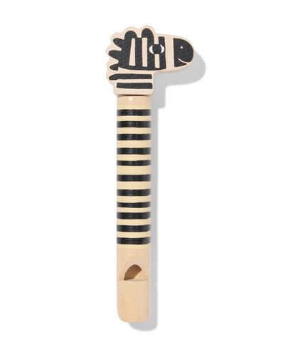 sifflet 4x12,5x1,5 animal bois - 15100484 - HEMA