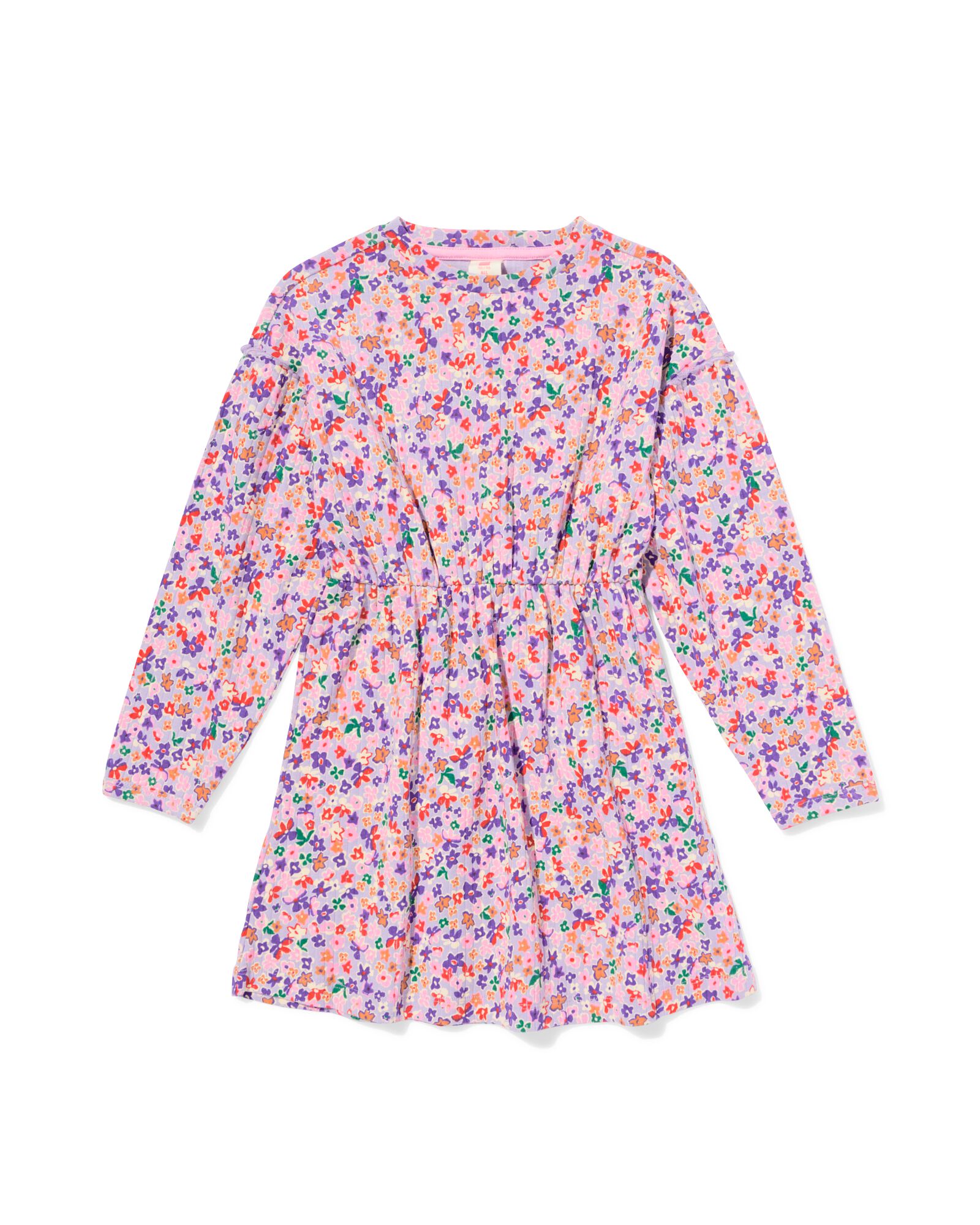 robe enfant c&ocirc;tel&eacute; fleurs lavande - 30829306LAVENDER - HEMA