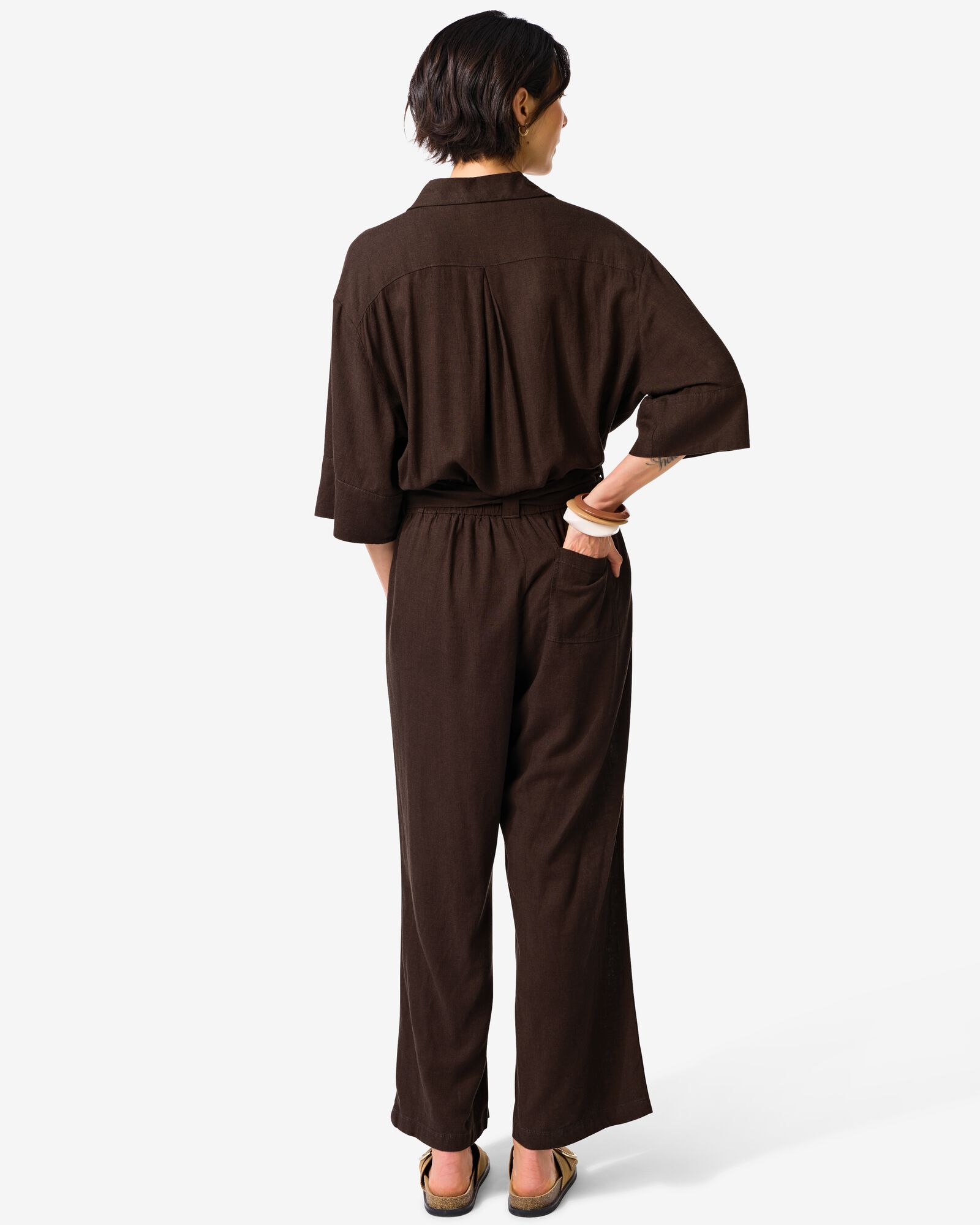 combi femme Dawn marron fonc&eacute; marron fonc&eacute; - 36208140DARKBROWN - HEMA