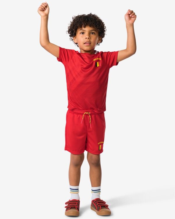 short enfant Coupe du monde rouge rouge - 30601208RED - HEMA