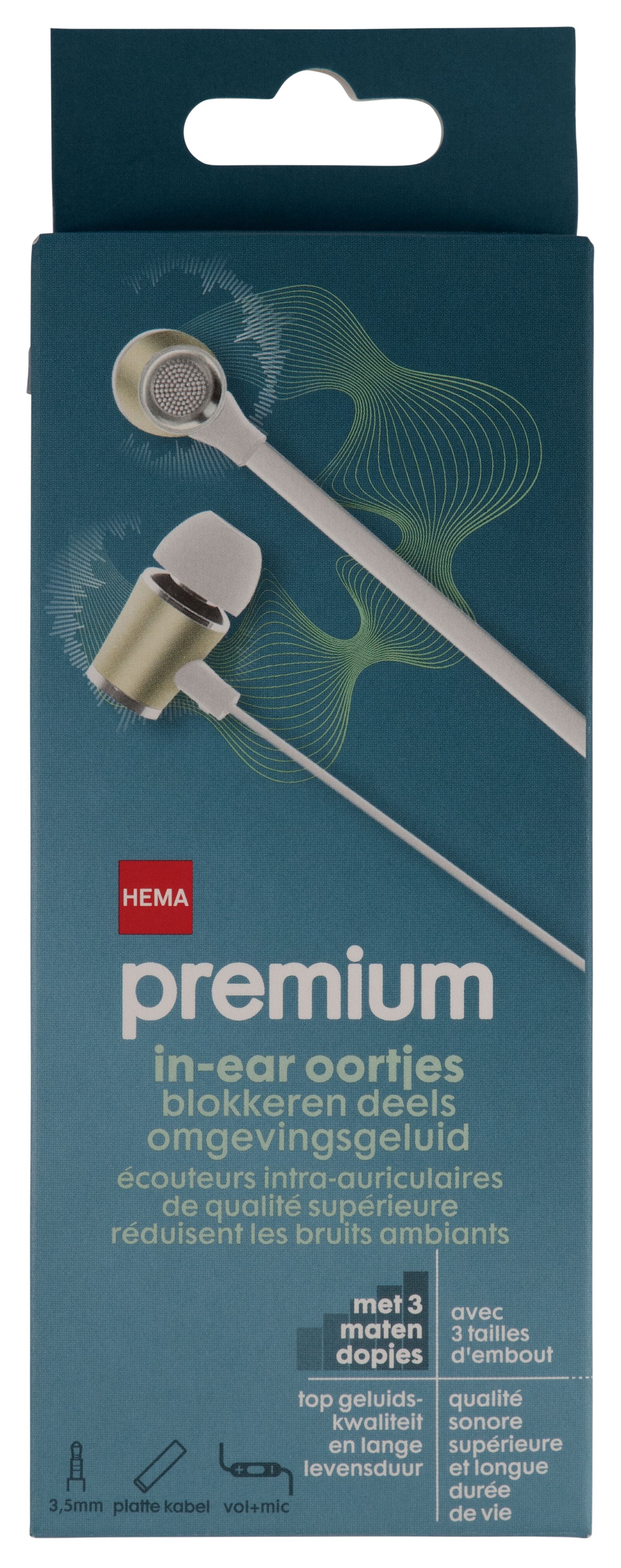 &eacute;couteurs intra-auriculaires qualit&eacute; sup&eacute;rieure menthe - 39620024 - HEMA
