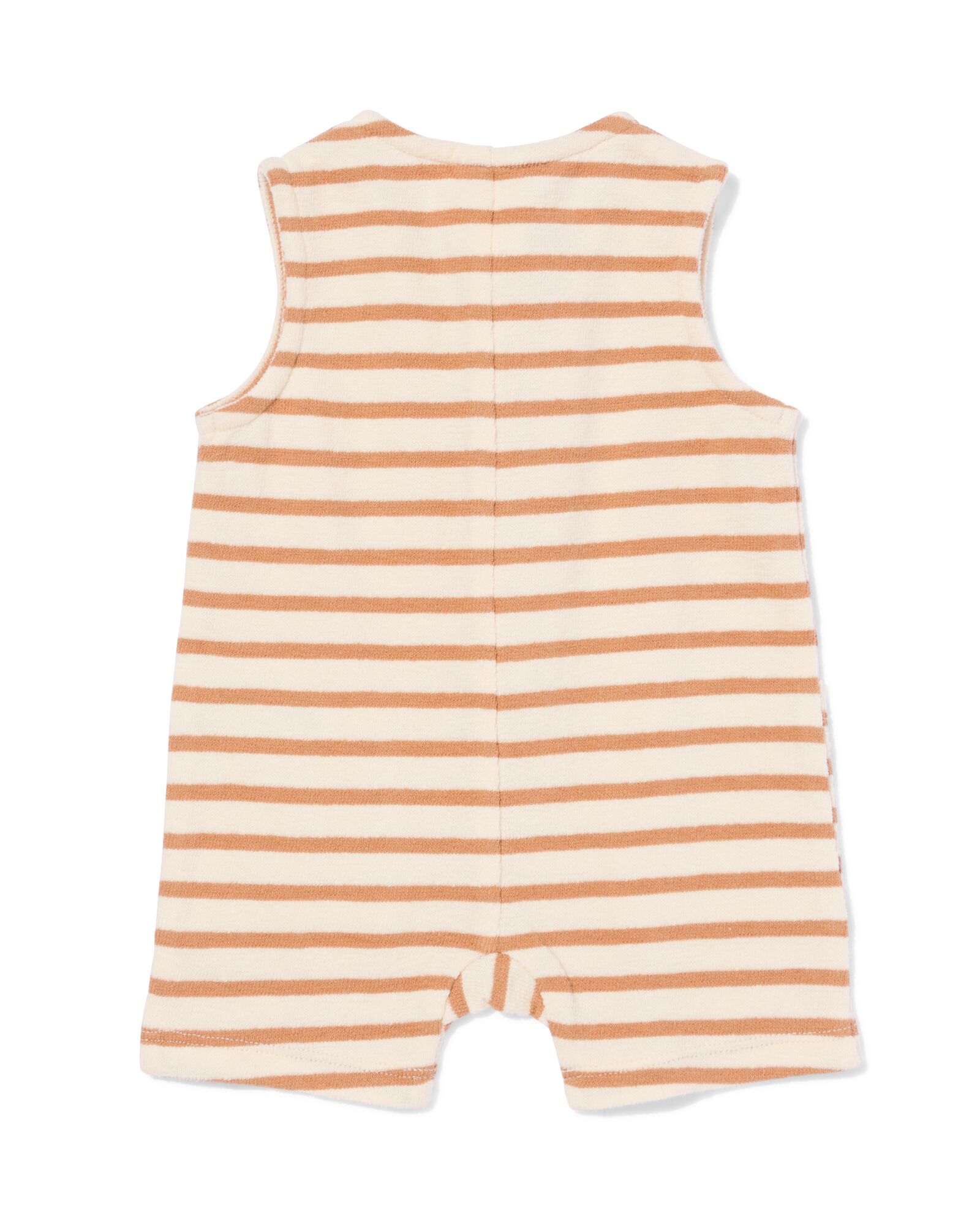 combinaison &eacute;volutive nouveau-n&eacute; jersey rayures marron marron - 33454820BROWN - HEMA
