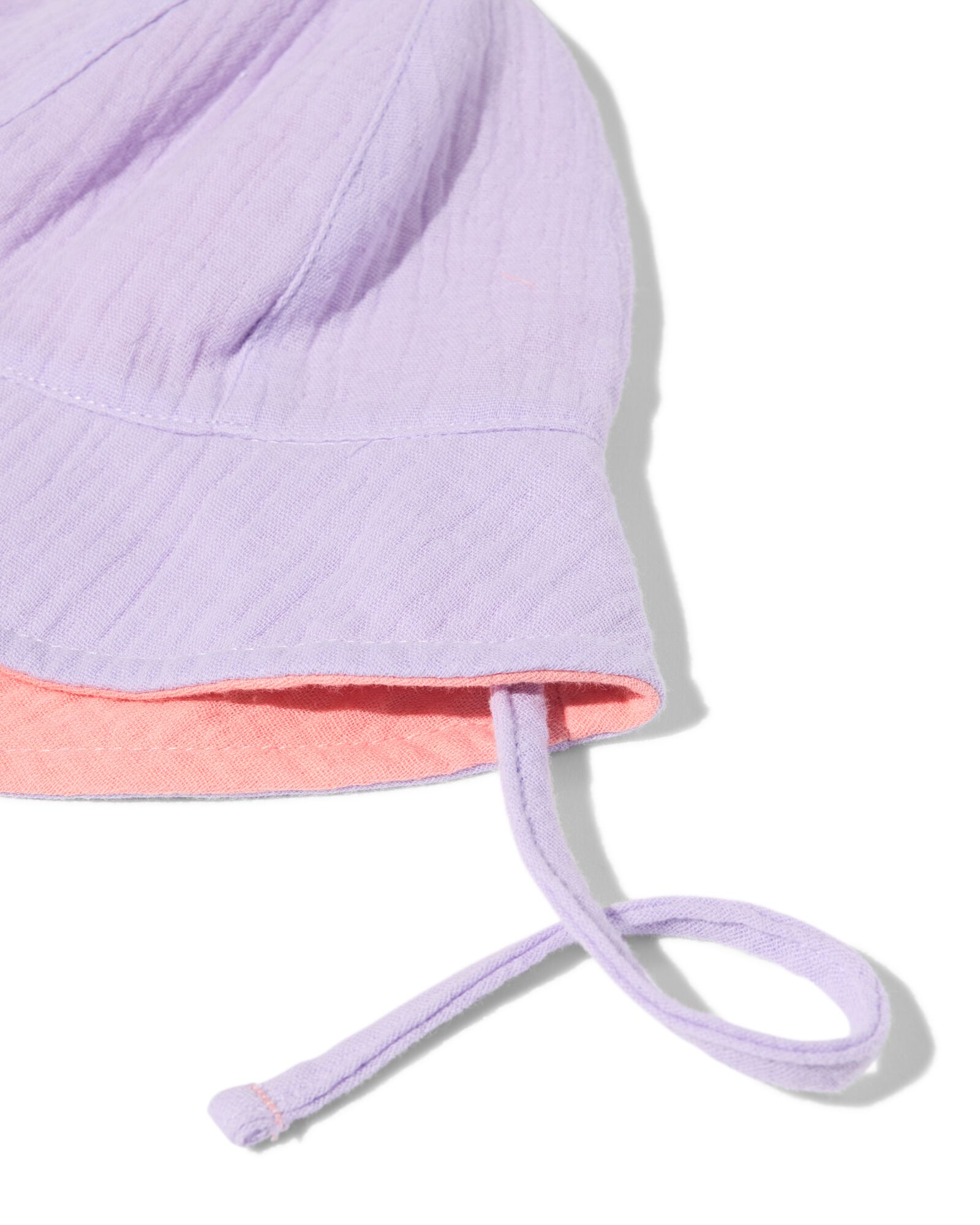 baby zonnehoed mousseline lila - 33250090LILAC - HEMA