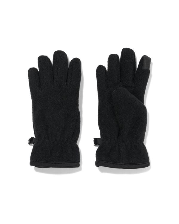 gants enfant polaire Thinsulate noir noir - 16700165BLACK - HEMA