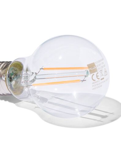 poire led clear E27 4W 470lm - 20000077 - HEMA
