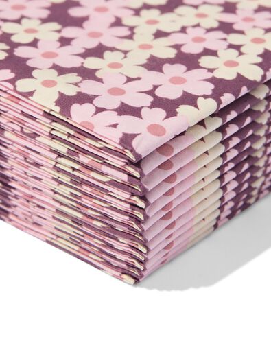 Servietten 33 &times; 18 cm, Papier, floral &ndash; 12 St&uuml;ck - 14250331 - HEMA
