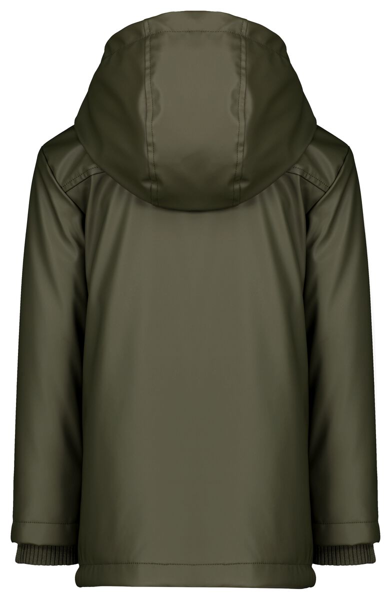 veste enfant à capuche vert armée vert armée - 1000028113 - HEMA